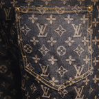 LV Monogram Straight Cut Jeans