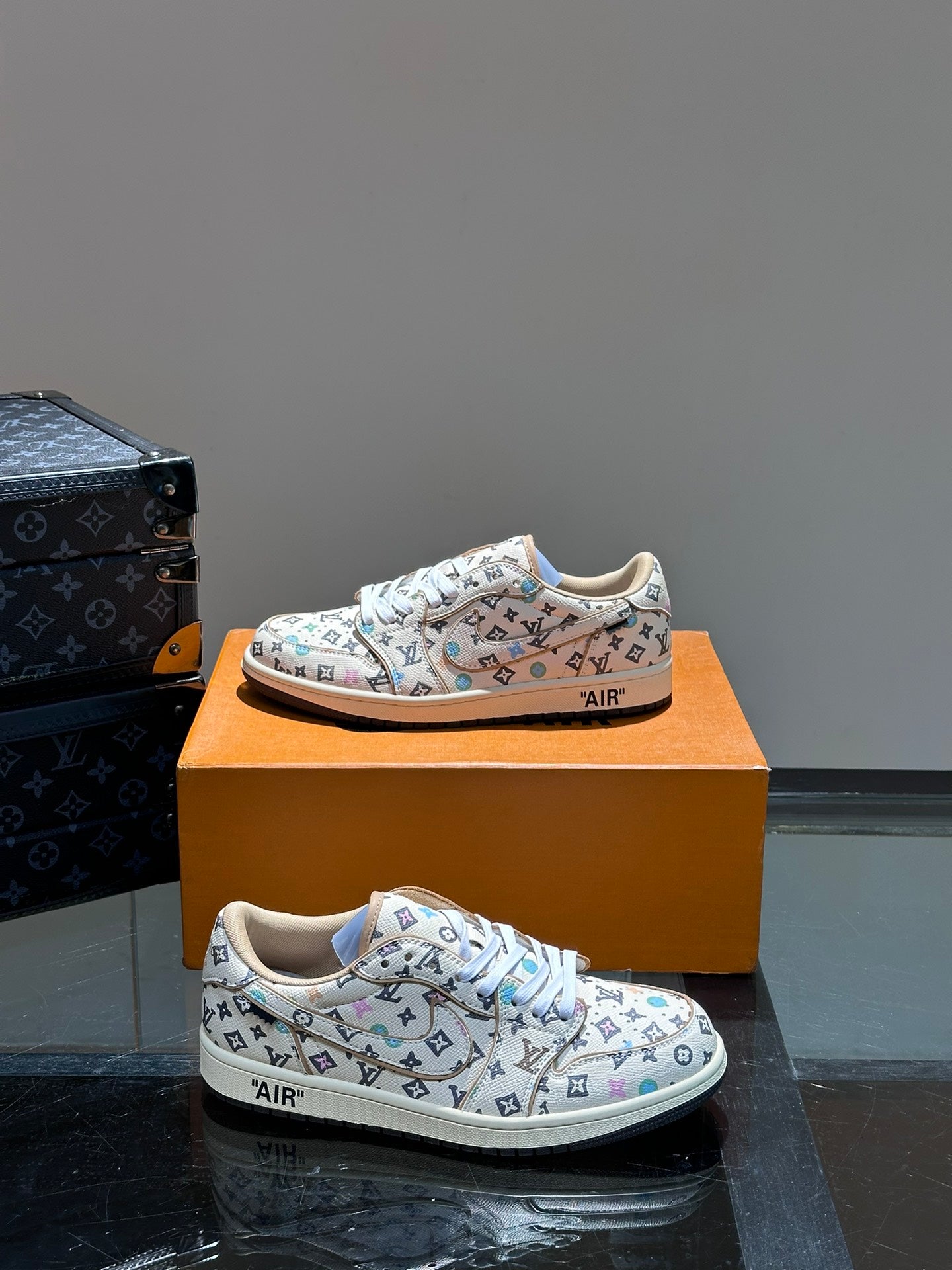 LV x Nike Dunk Low Sneaker
