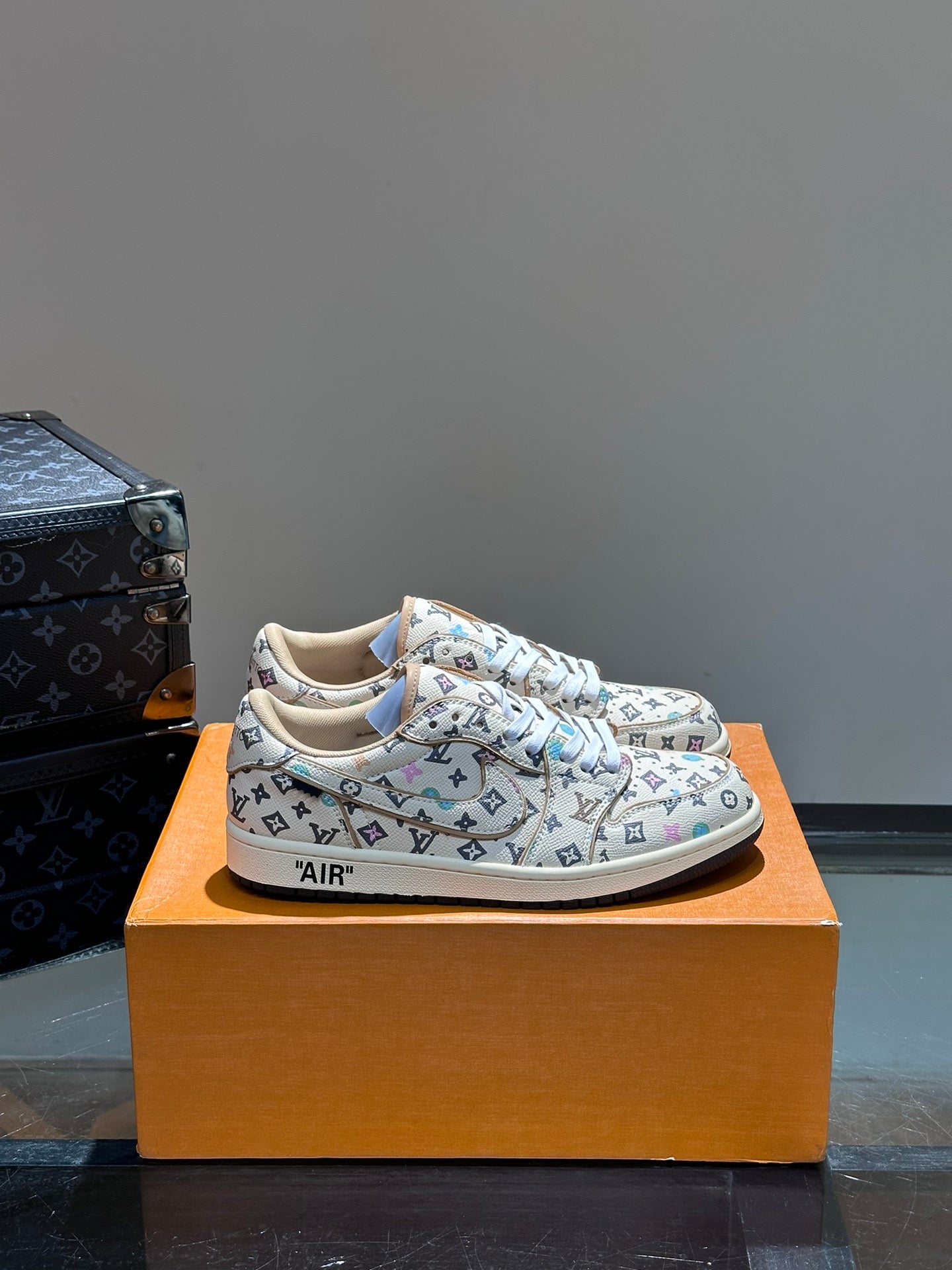 LV x Nike Dunk Low Sneaker