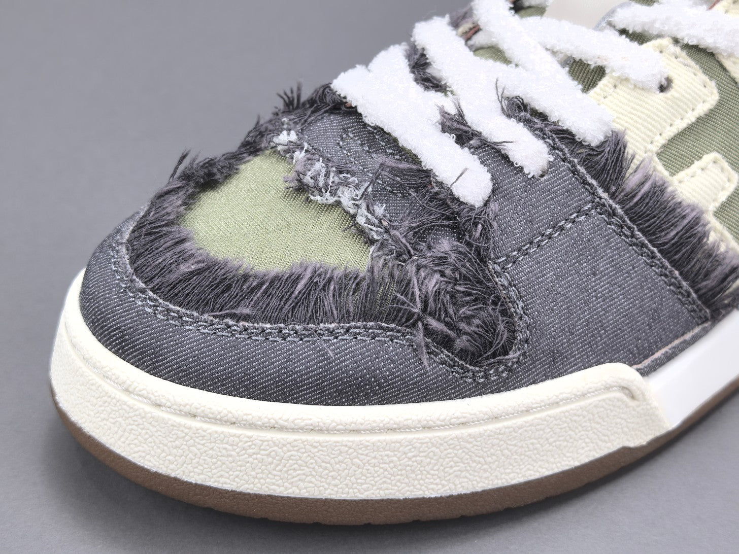 Fend! Match Denim Sneakers