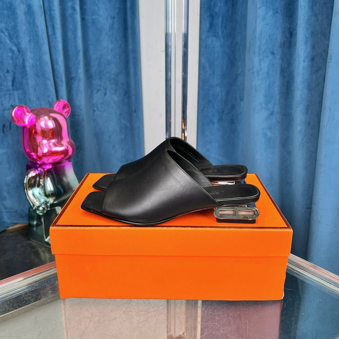 Hermès Lconique Sandal Heel