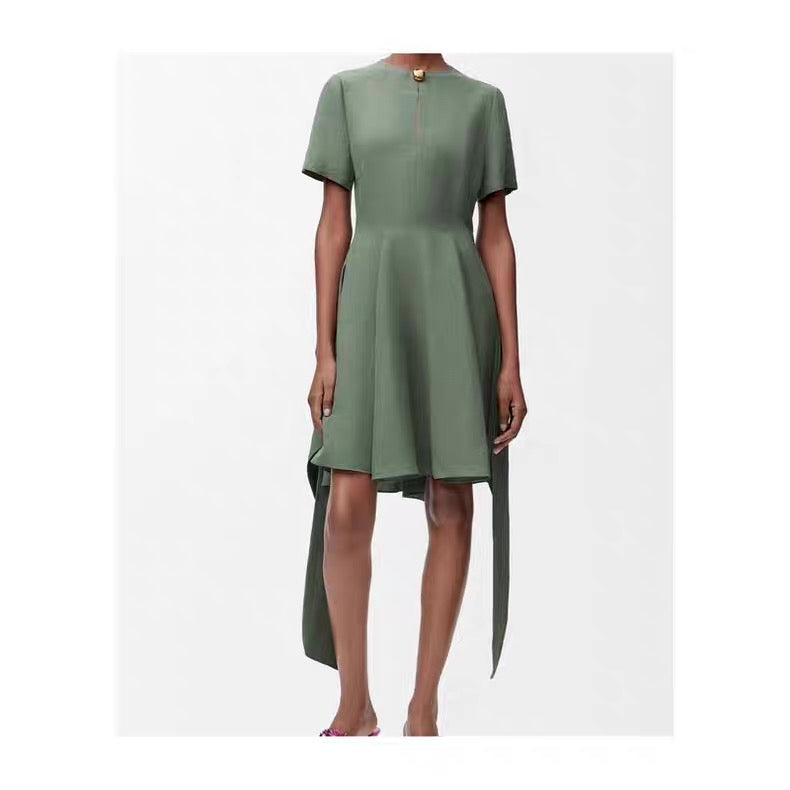 Loewe Pebble Dress in Viscose & Linen