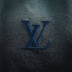 LV Embroidered Denim Pants 'Light Blue'