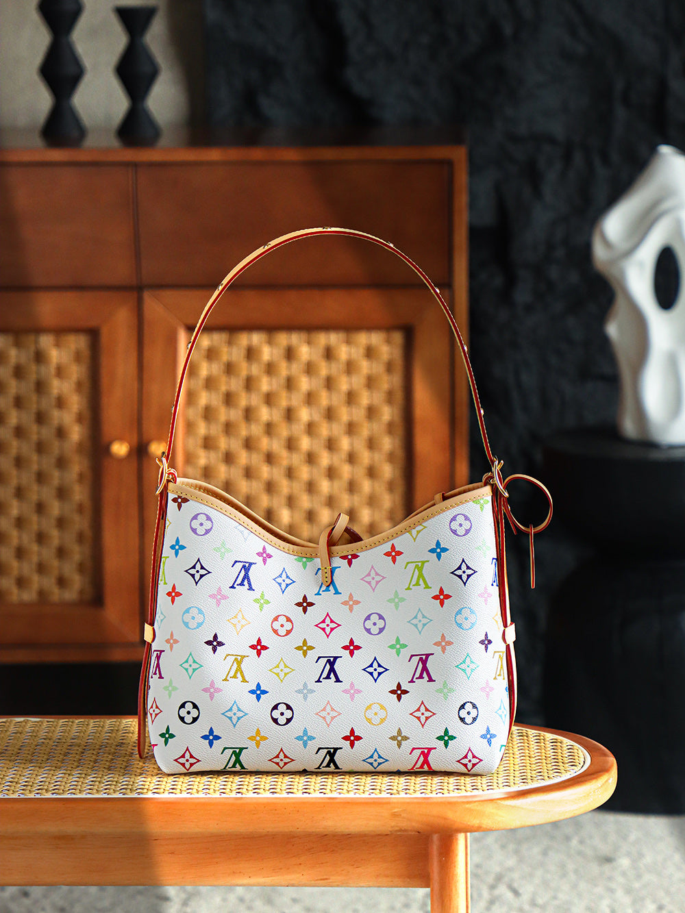 حقيبة يد مونوغرام من LV x TM CarryAll PM