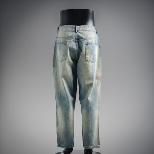 Acne Studi! remake selvedge tapered 5 pocket jeans