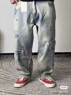 Acne Studi! remake selvedge tapered 5 pocket jeans