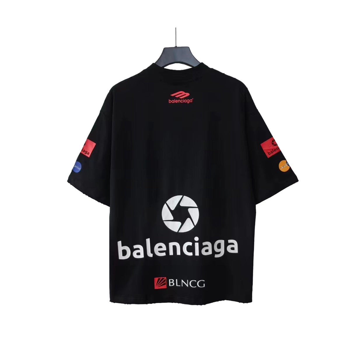 تيشيرت سباق !Balenciag بأكمام قصيرة