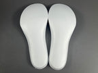 Balenciag! Cargo Round Toe Lace-Up Sneakers in White & gray