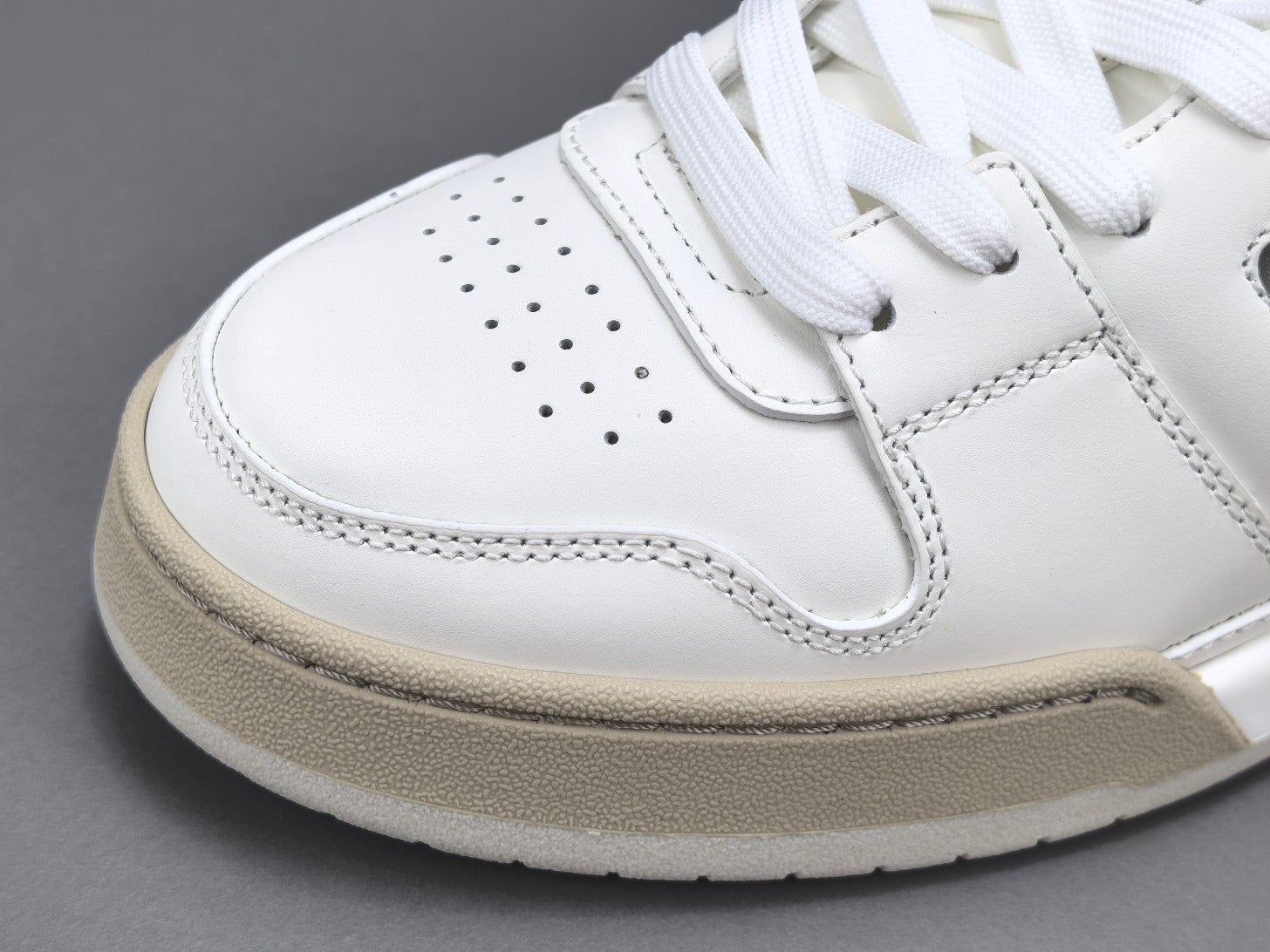 Fend! Match Sneakers FF Jacquard White & Black Suede Fabric Low Tops