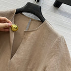 فستان Loewe Pebble من الفيسكوز والكتان