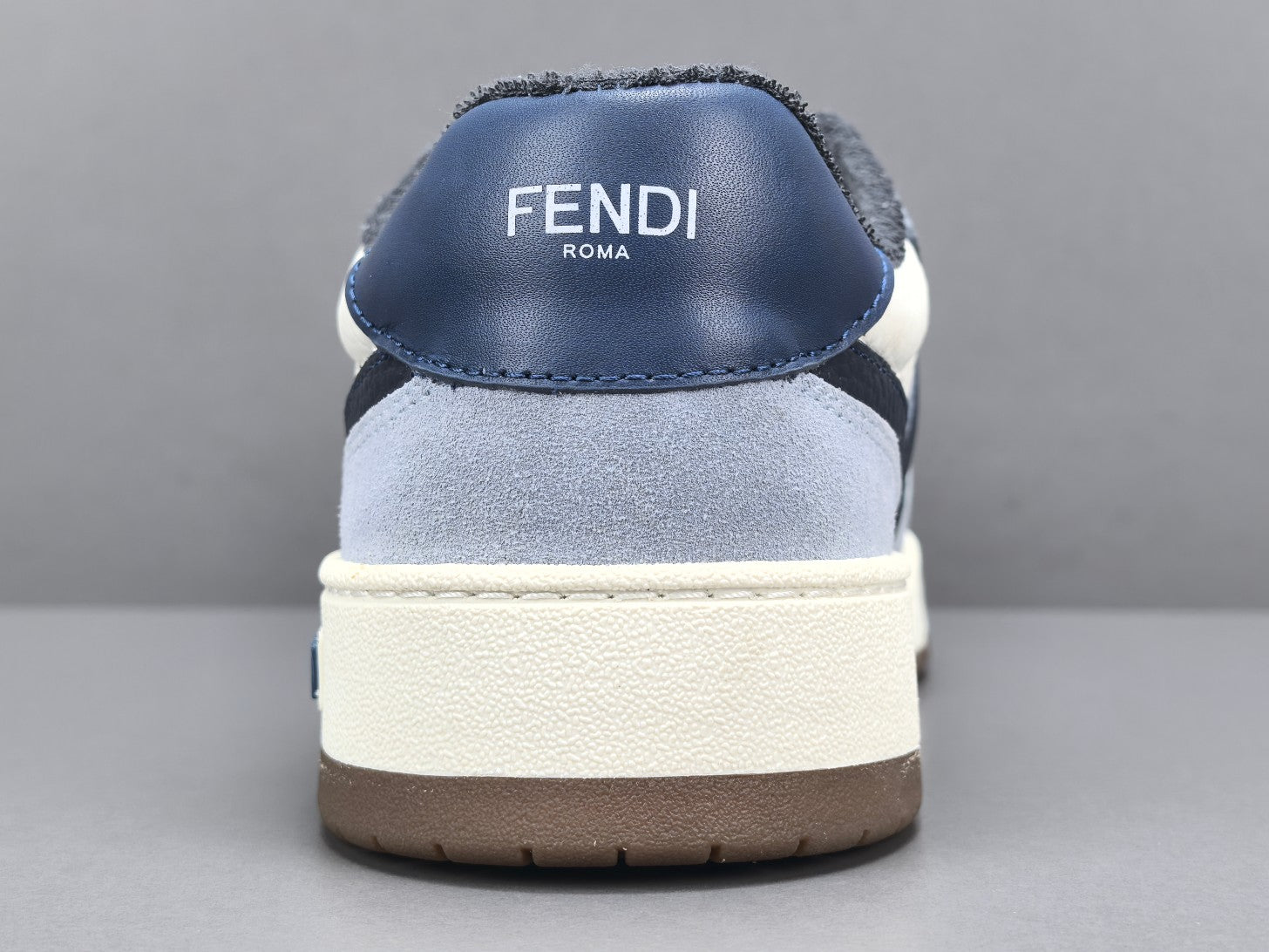 Fend! Match Panelled Suede Sneakers