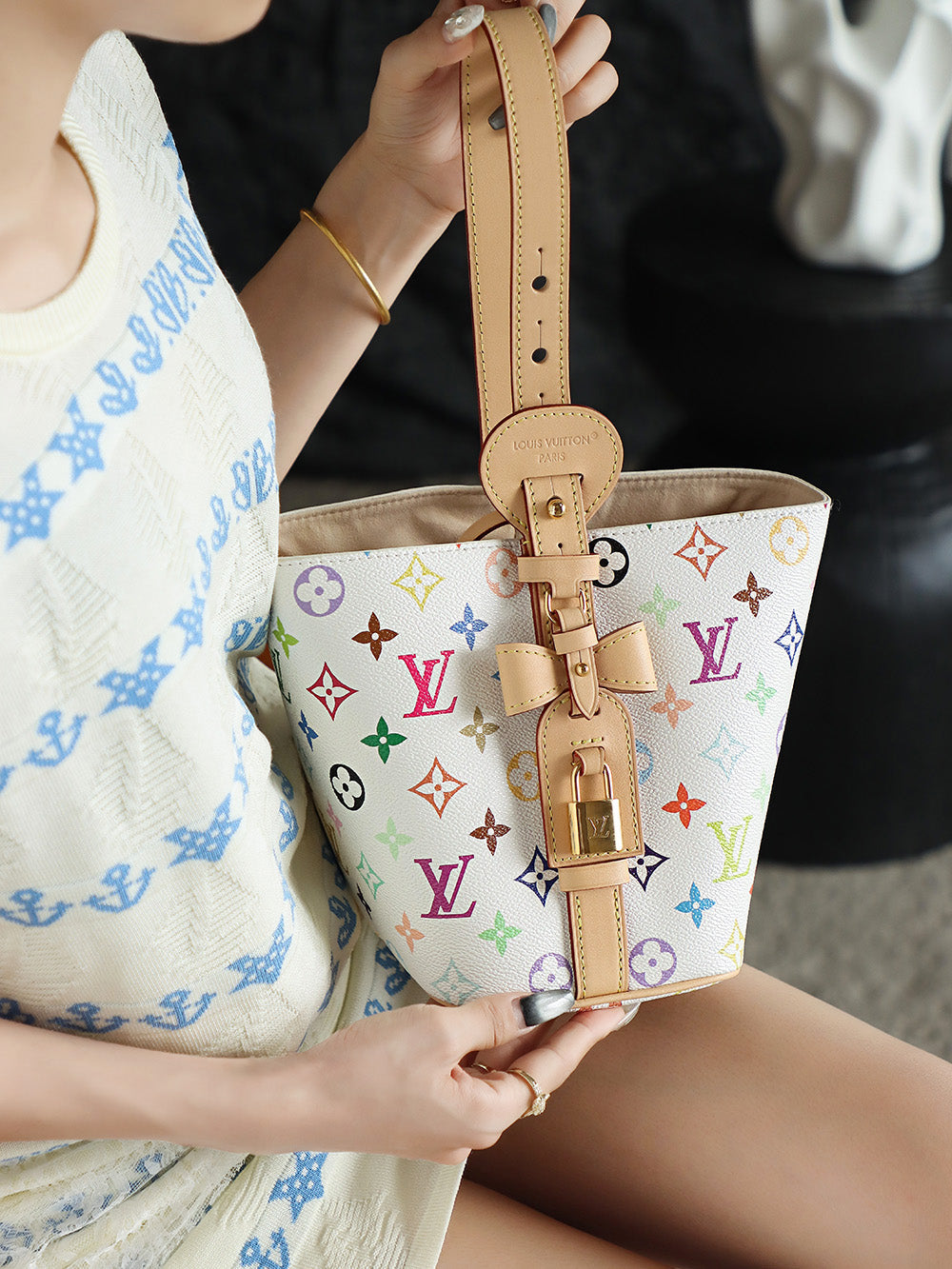 حقيبة يد من LV! x TM All In BB Other Monogram