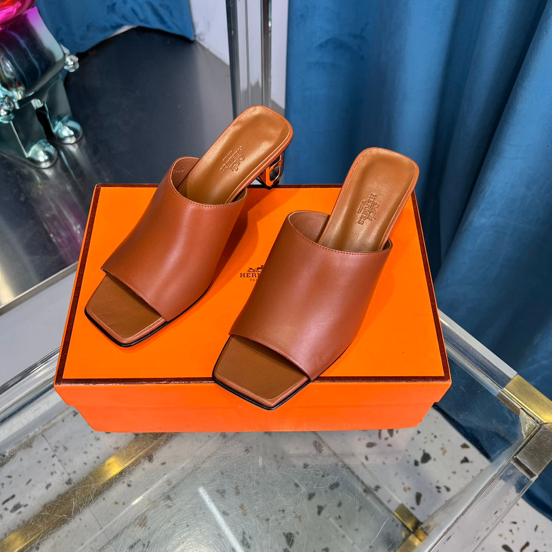 Hermès Lconique 60 Sandal Heel