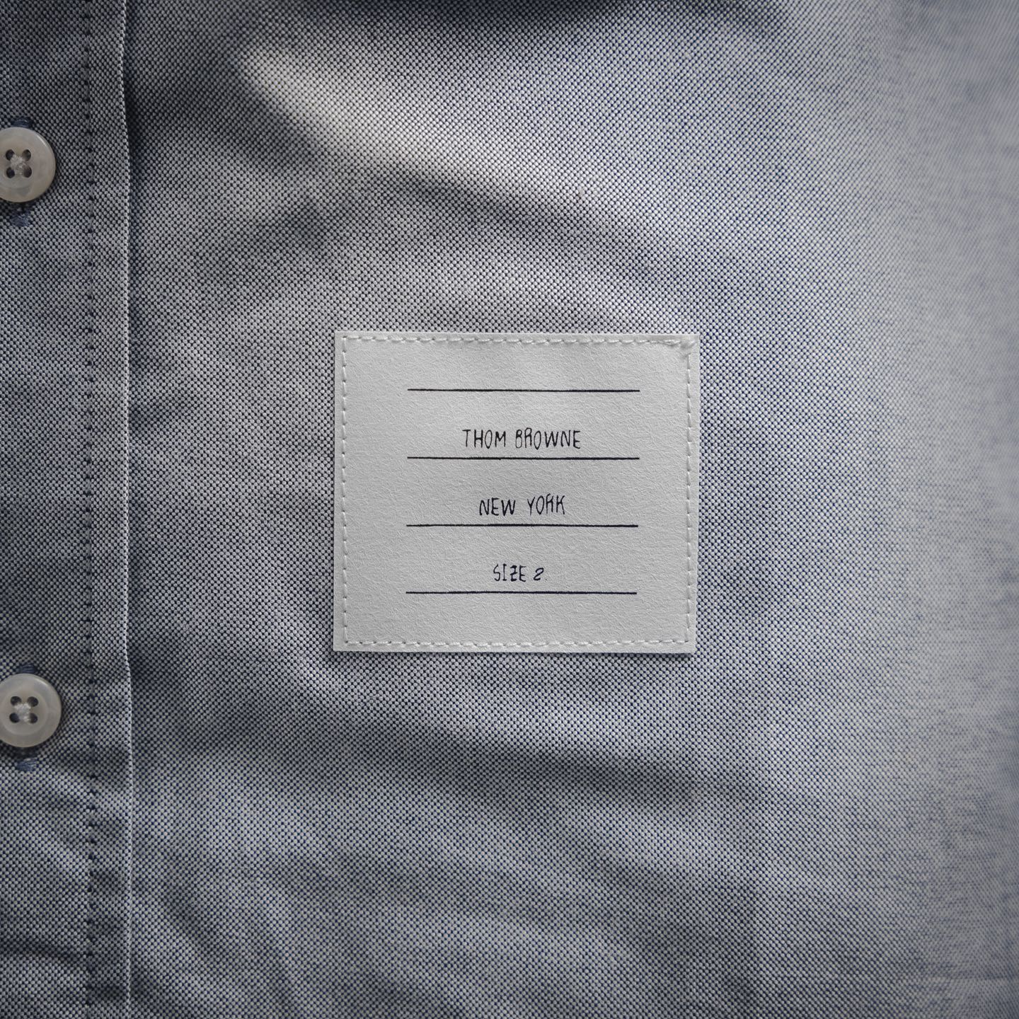 Thom Brown! Adjustable Armbands Two-Tone Shirt