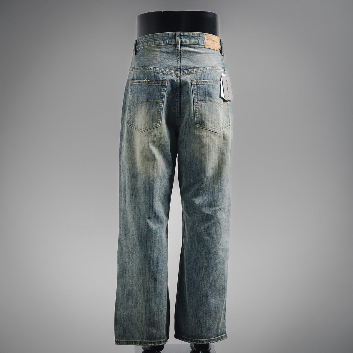 Balencia! Baggy Jeans Ring Denim