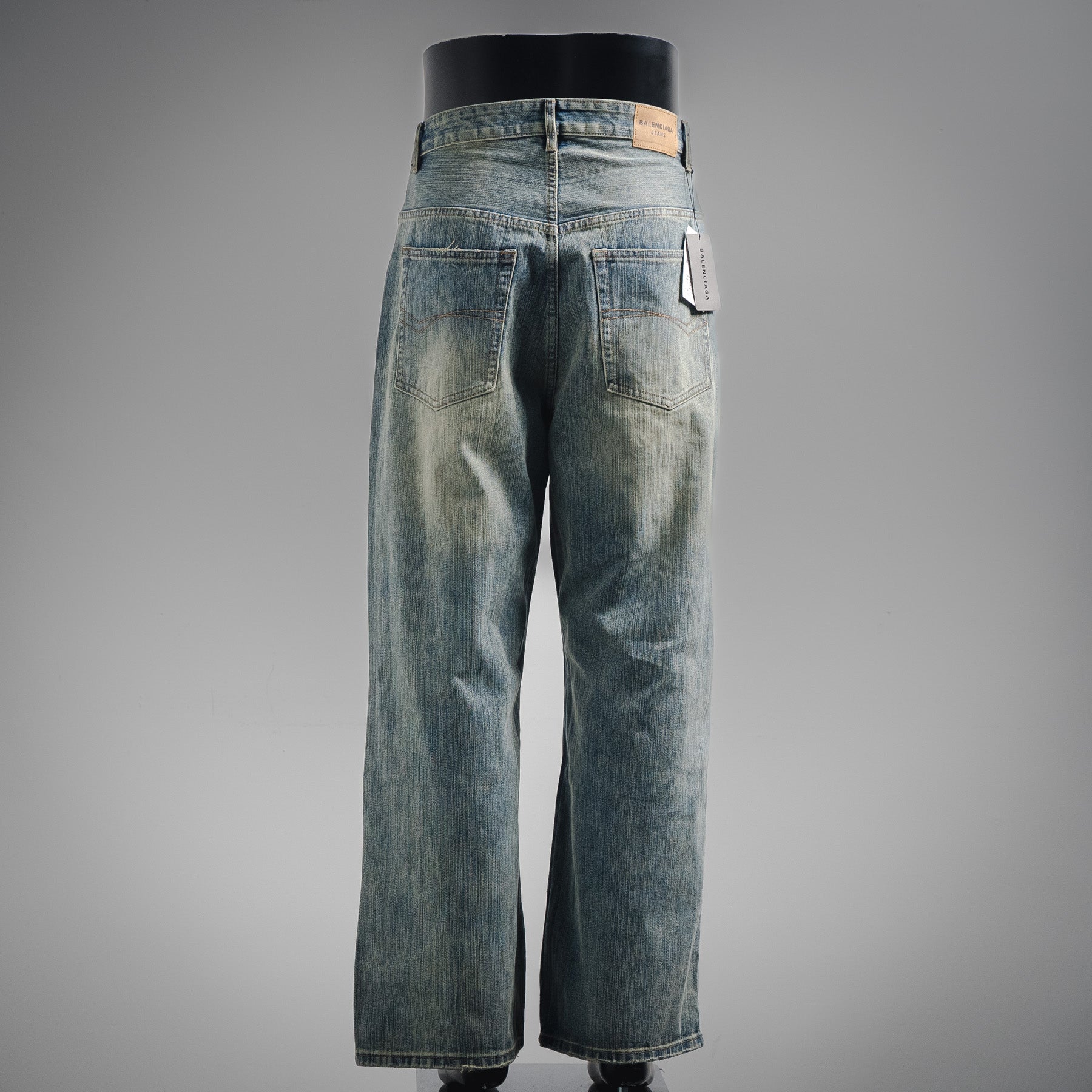 Balencia! Baggy Jeans Ring Denim