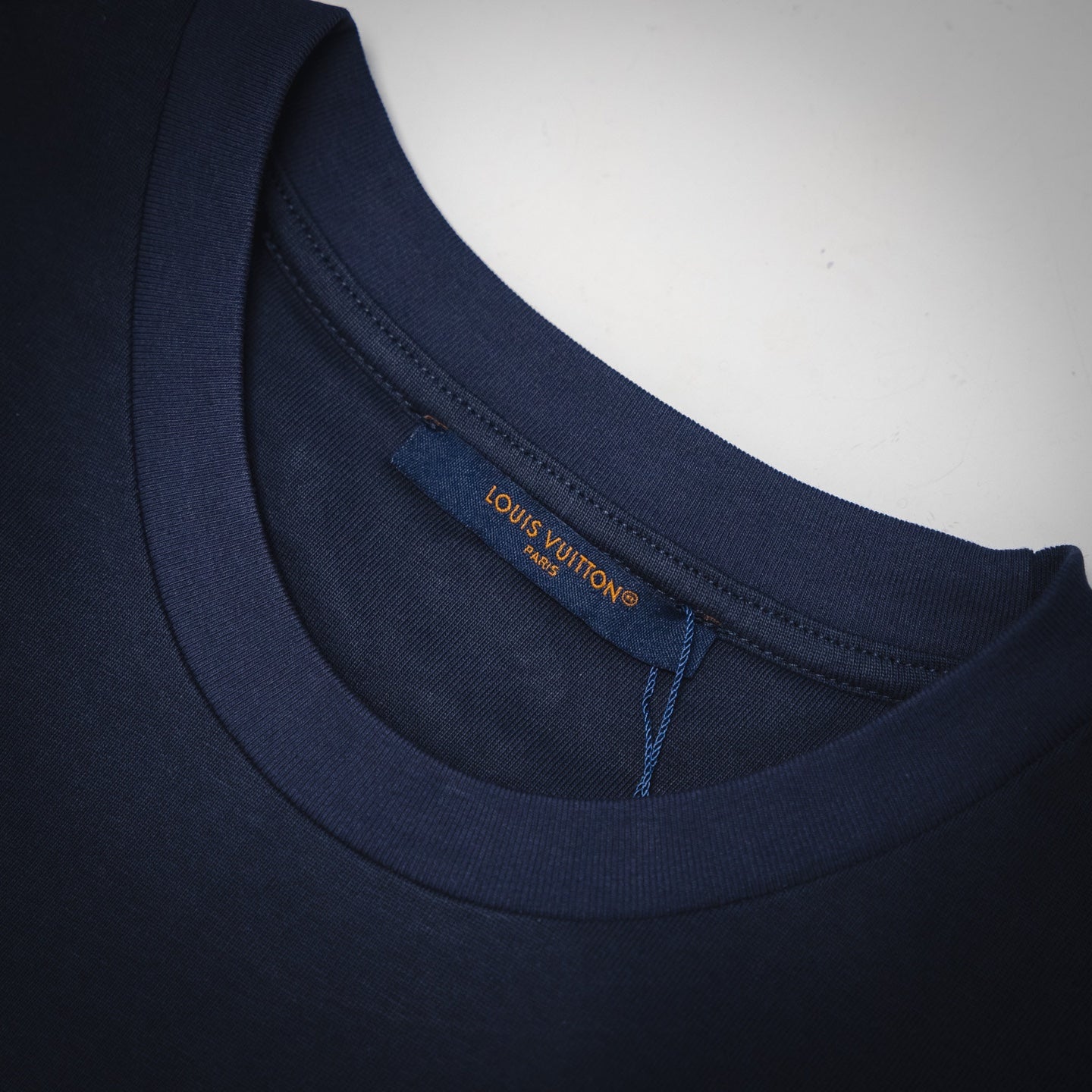 LV Embroidered Cotton T-Shirt