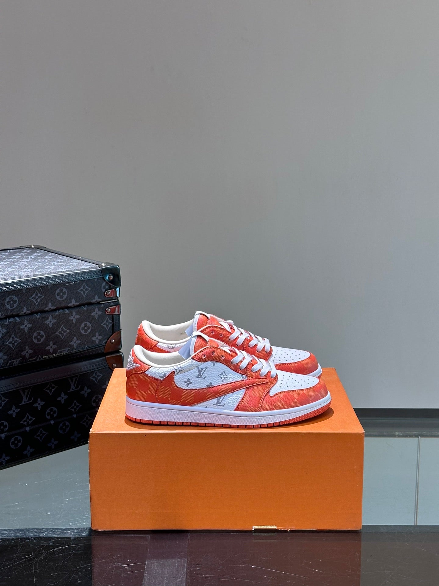LV x Nike Dunk Low Sneaker