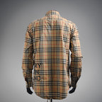 Burberr! Regular Fit Check Cotton Shirt