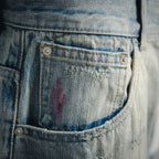 Acne Studi! remake selvedge tapered 5 pocket jeans