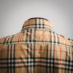 Burberr! Regular Fit Check Cotton Shirt
