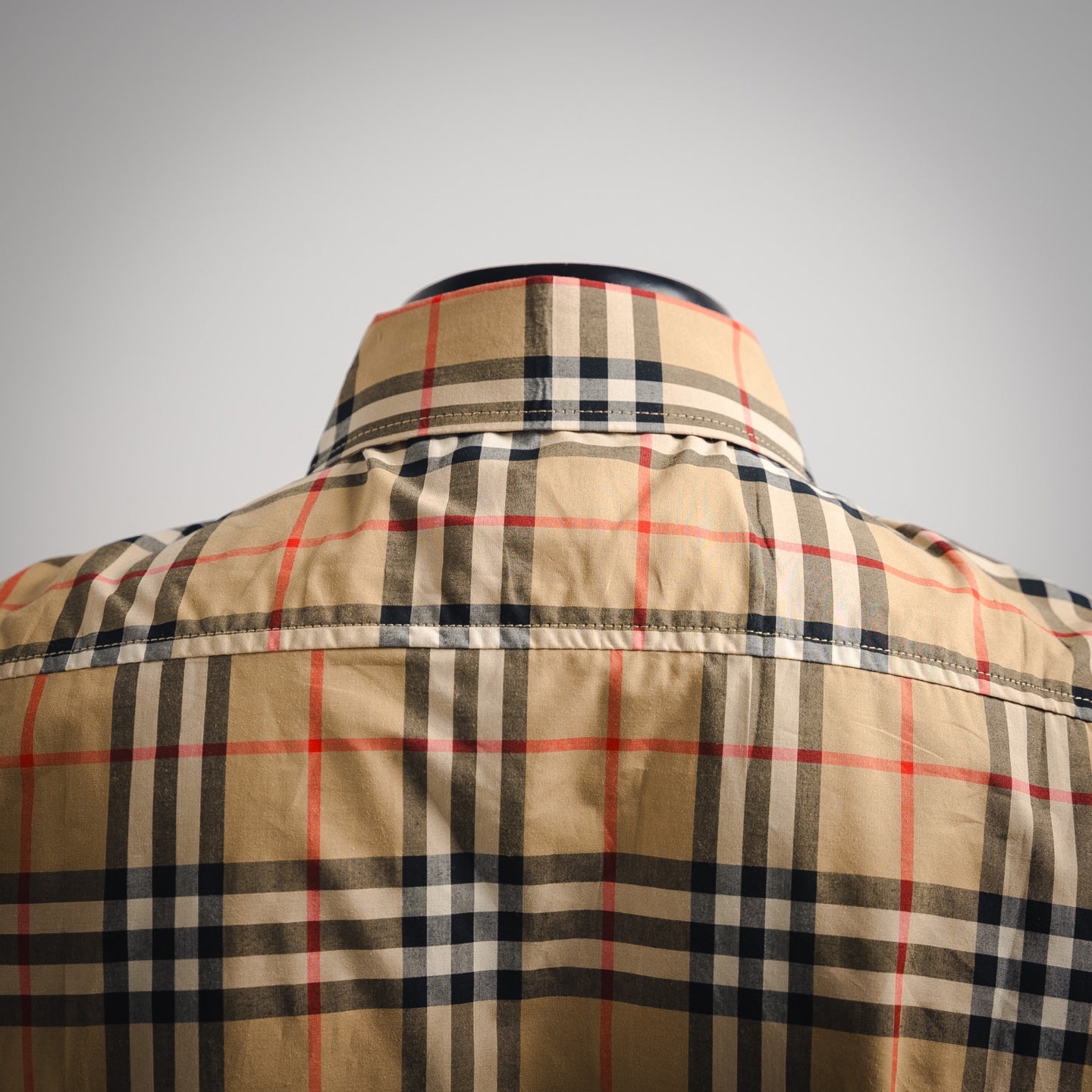 Burberr! Regular Fit Check Cotton Shirt