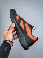 ECCO Black & Red Casual Sneakers