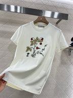 Dio! Logo short-sleeved crew neck T-shirt