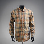 Burberr! Regular Fit Check Cotton Shirt