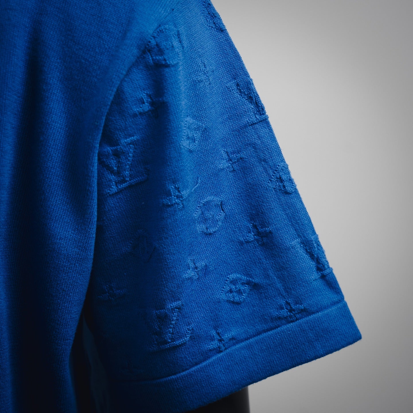 LV Short-Sleeved Signature Crewneck
