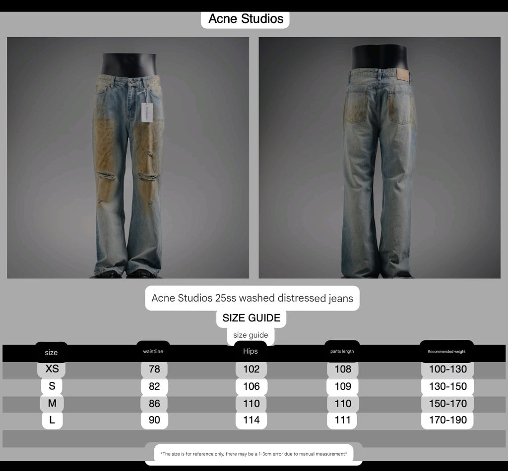 Acne Studi! Regular fit jeans 2021F