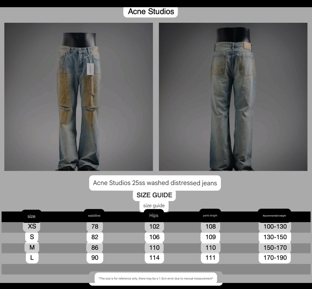 Acne Studi! Regular fit jeans 2021F