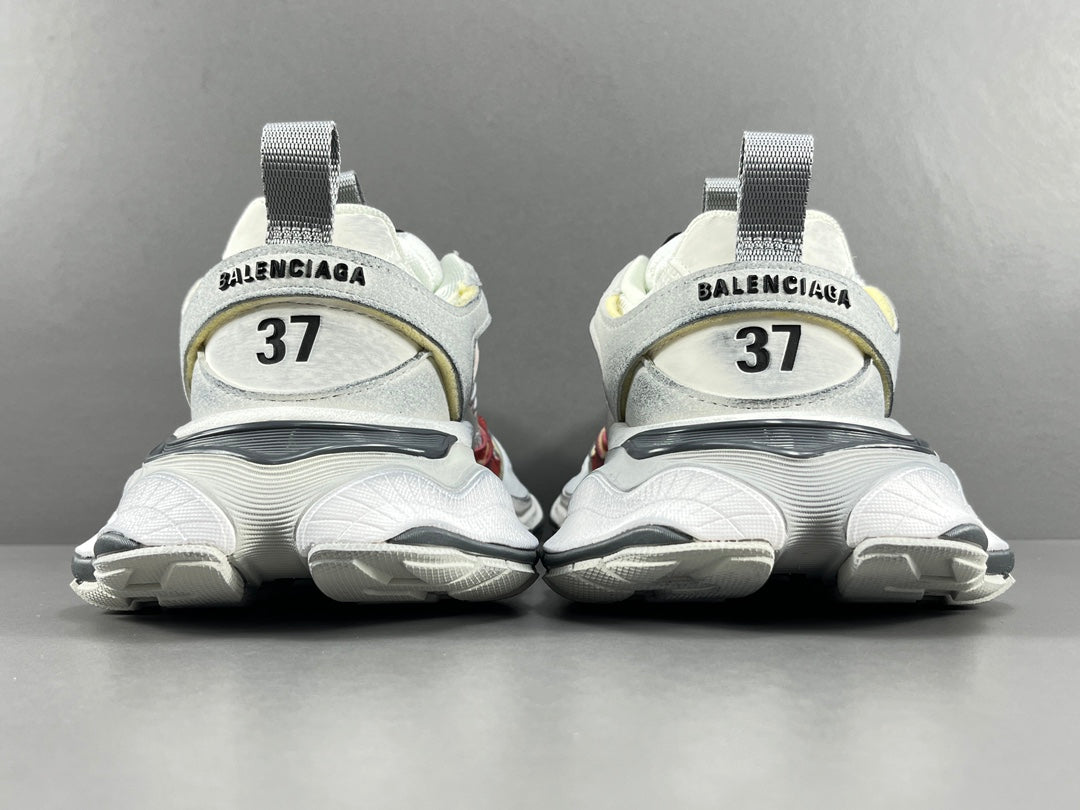 Balenciag! Cargo Round Toe Lace-Up Sneaker