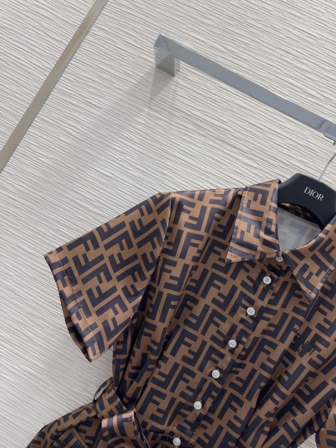 Fendi Peter Pan Collar Dress