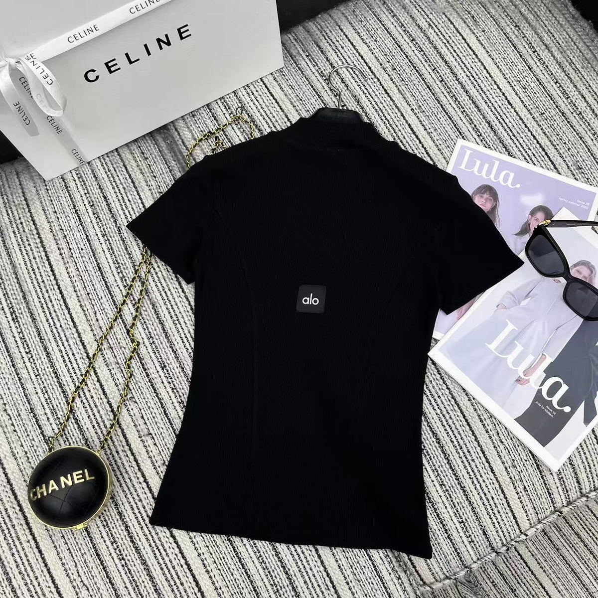 Alo slim-fit short-sleeved T-shirt