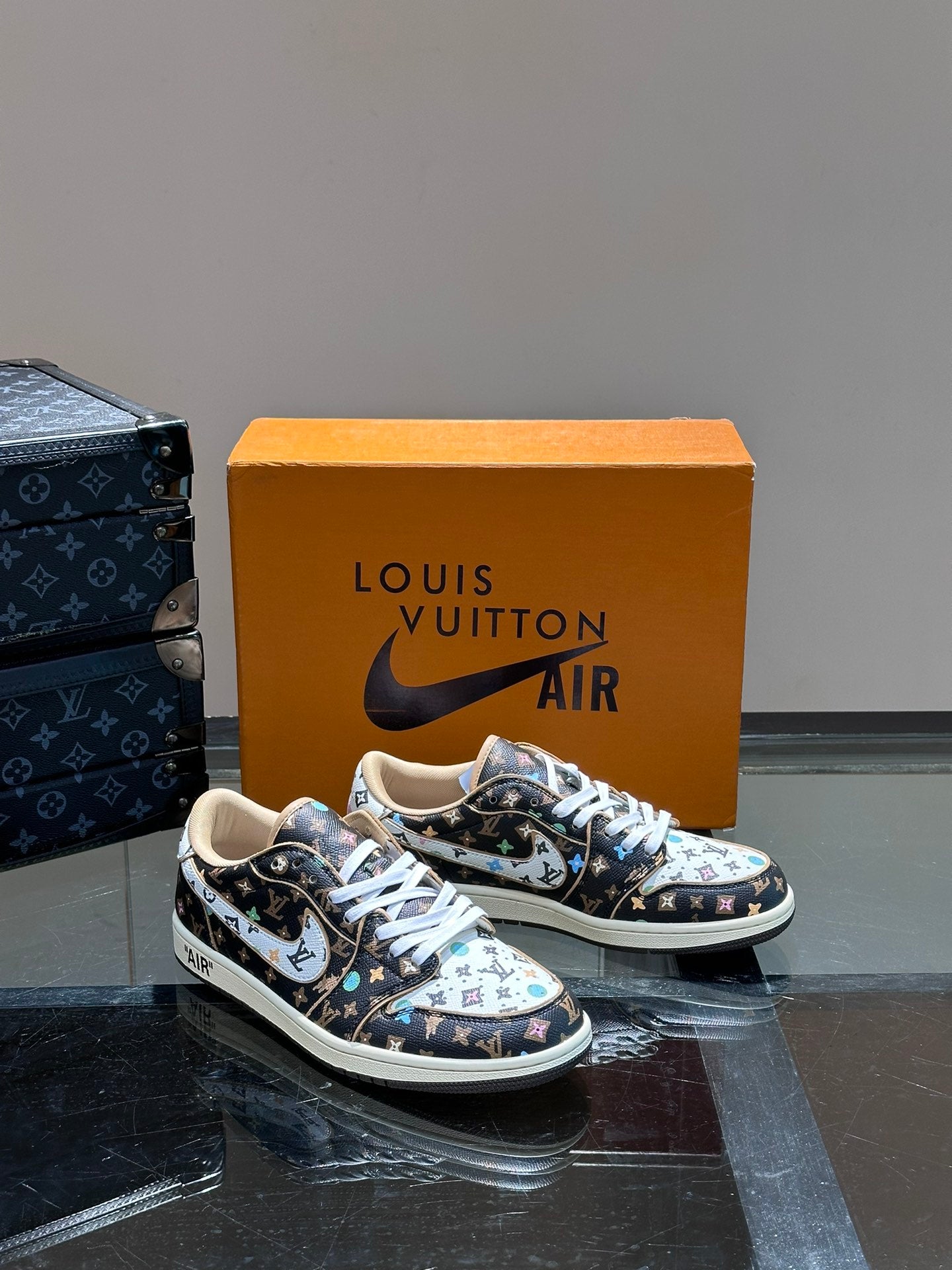 LV x Nike Dunk Low Sneaker