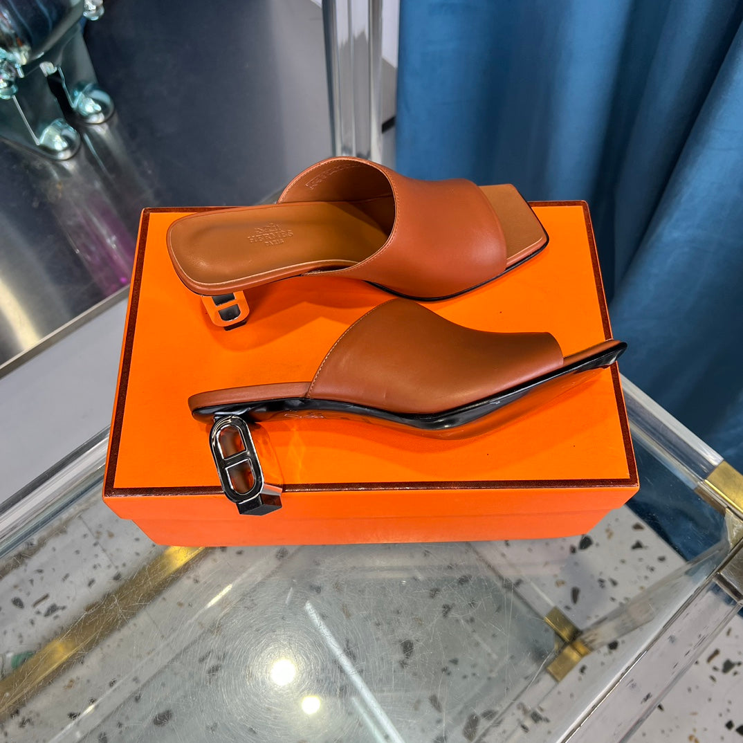 Hermès Lconique 60 Sandal Heel