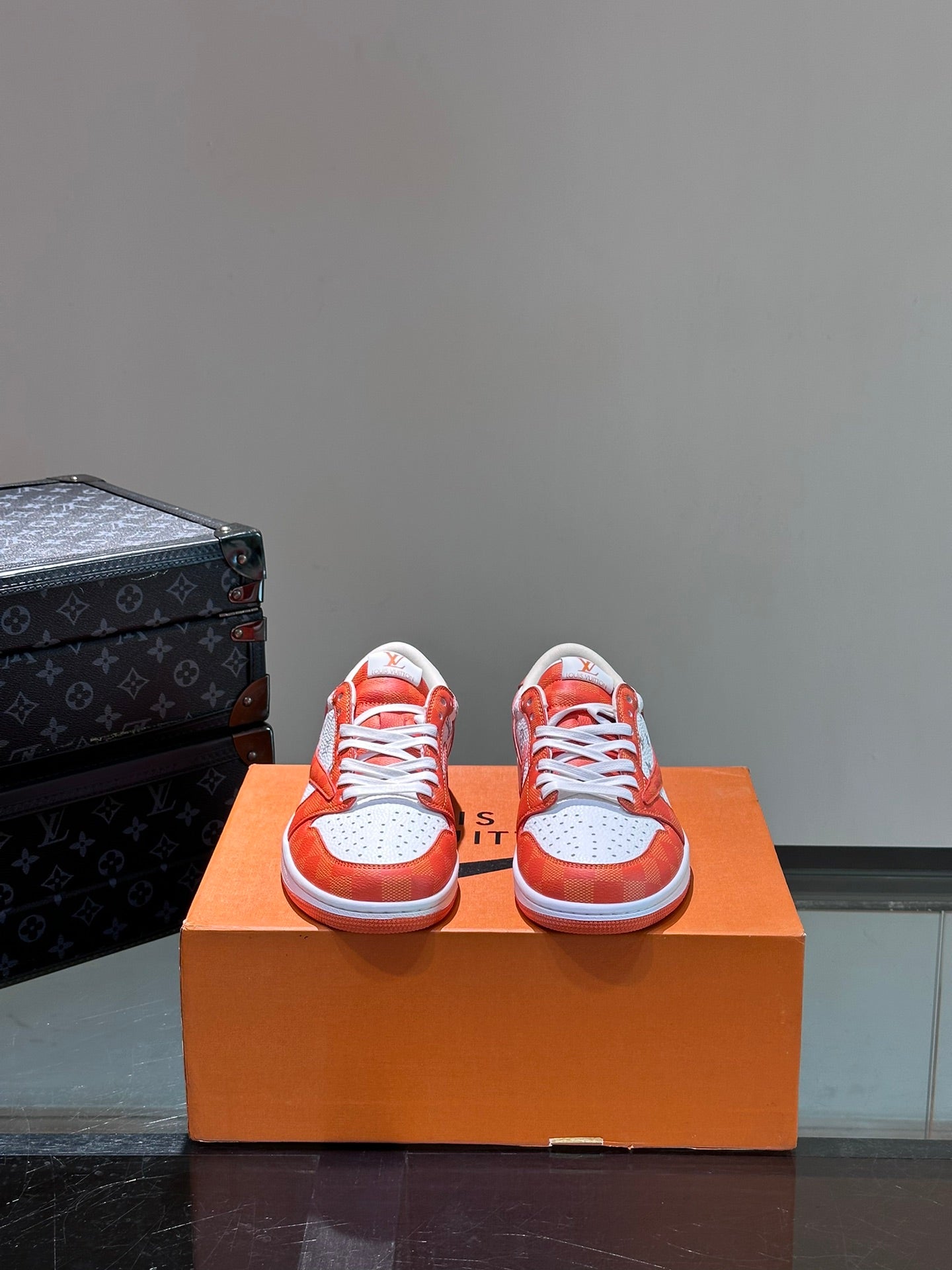 LV x Nike Dunk Low Sneaker