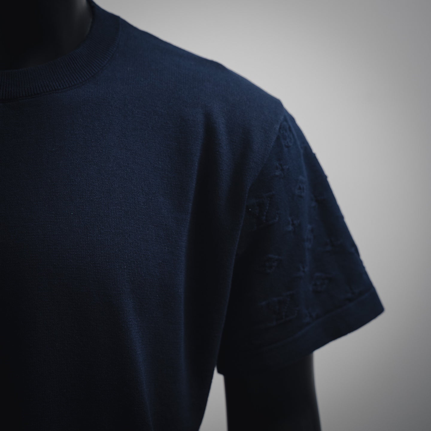 LV Short-Sleeved Signature Crewneck