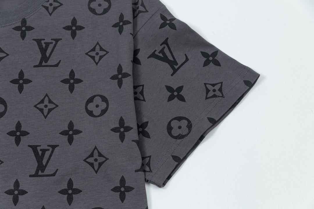 T-shirt à manches courtes avec logo LV