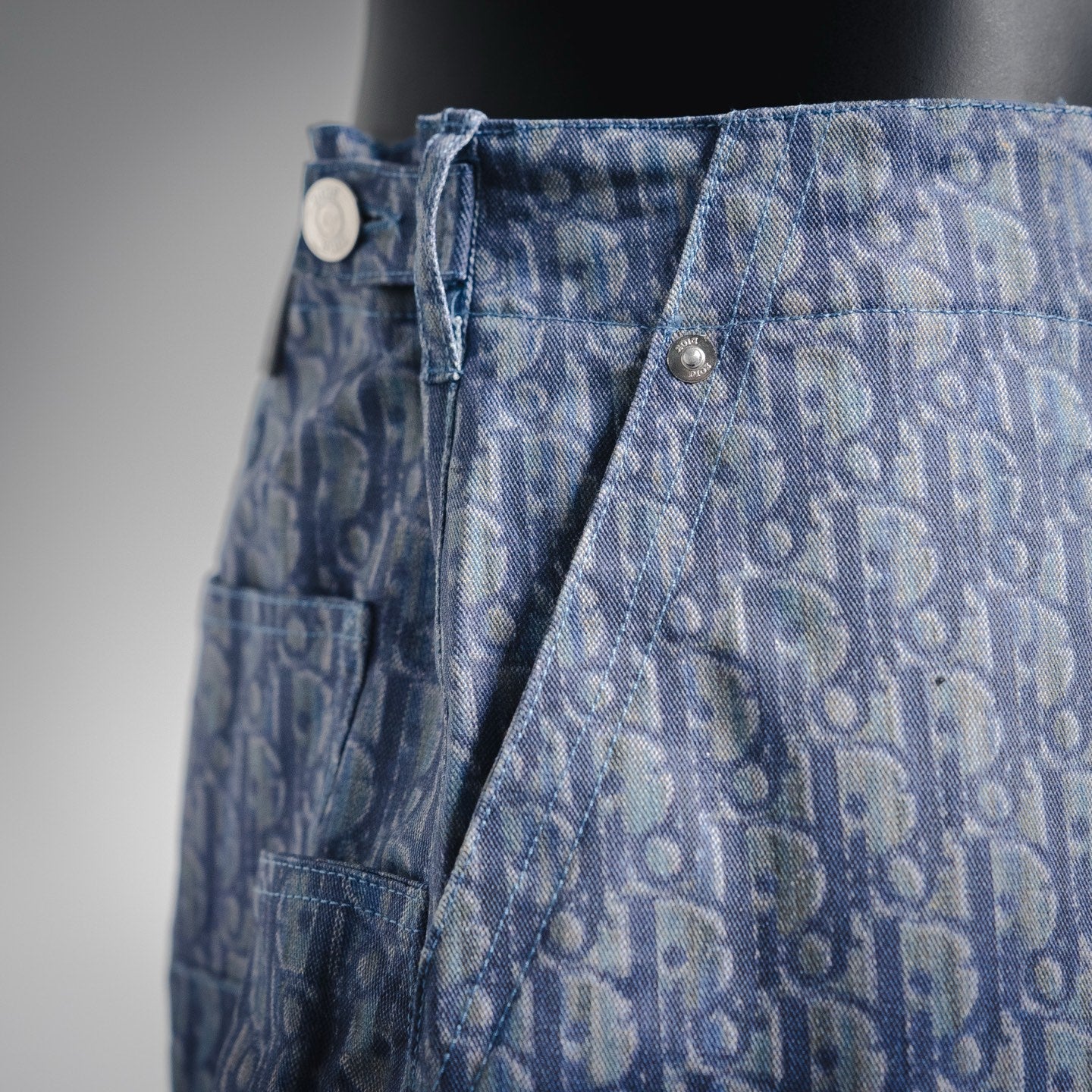 Dior Oblique Bermuda Cargo Shorts
