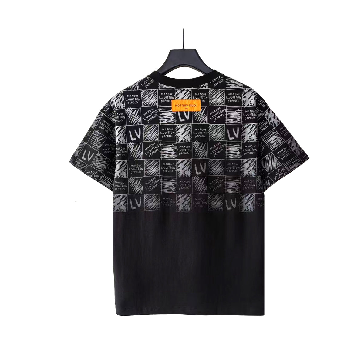 LV Logo Short-Sleeves T-Shirt