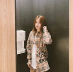Burberr! Regular Fit Check Cotton Shirt