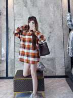 LV Lightweight Cotton Long Sleeve Button Down Shirt