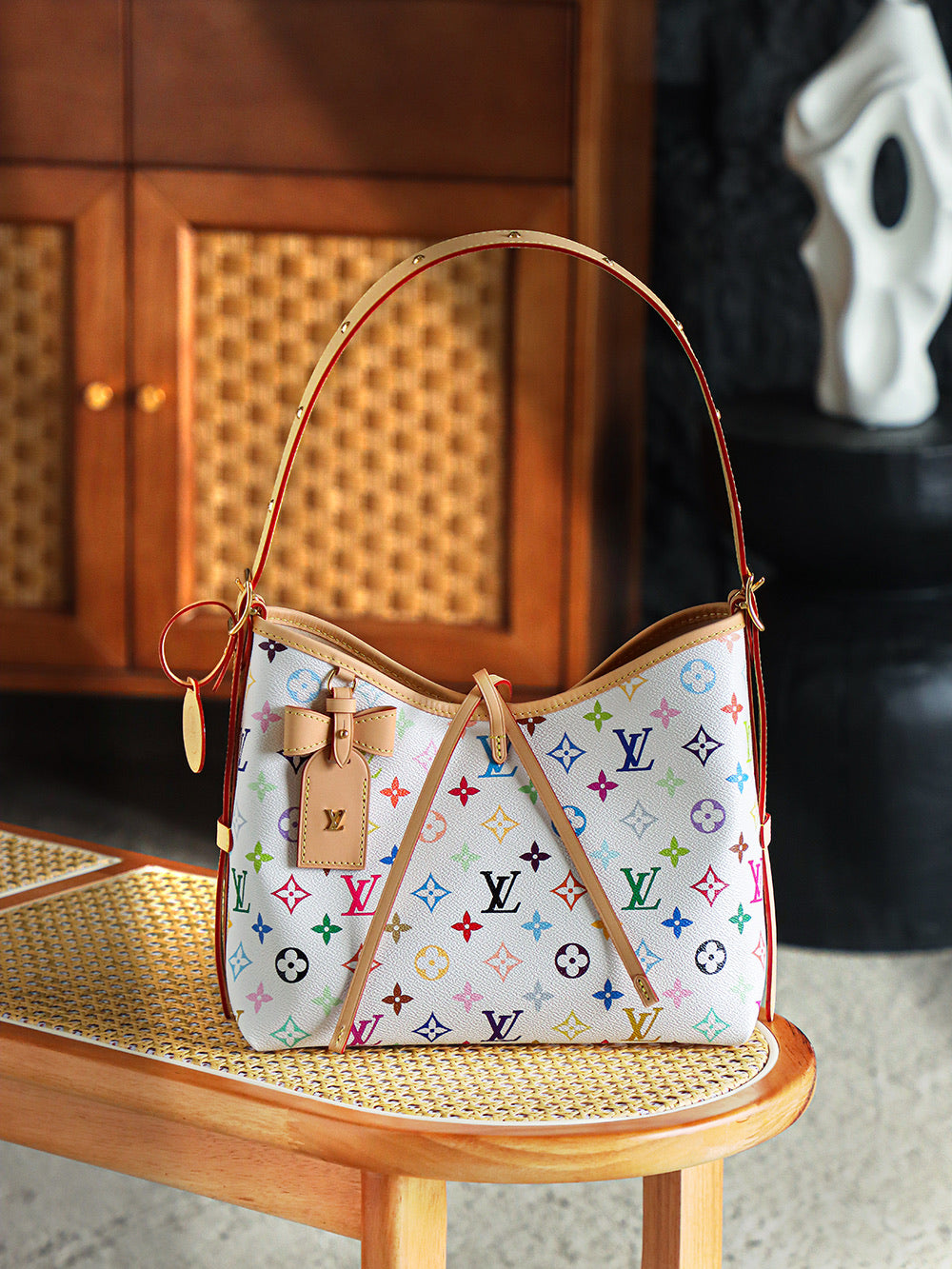 حقيبة يد مونوغرام من LV x TM CarryAll PM