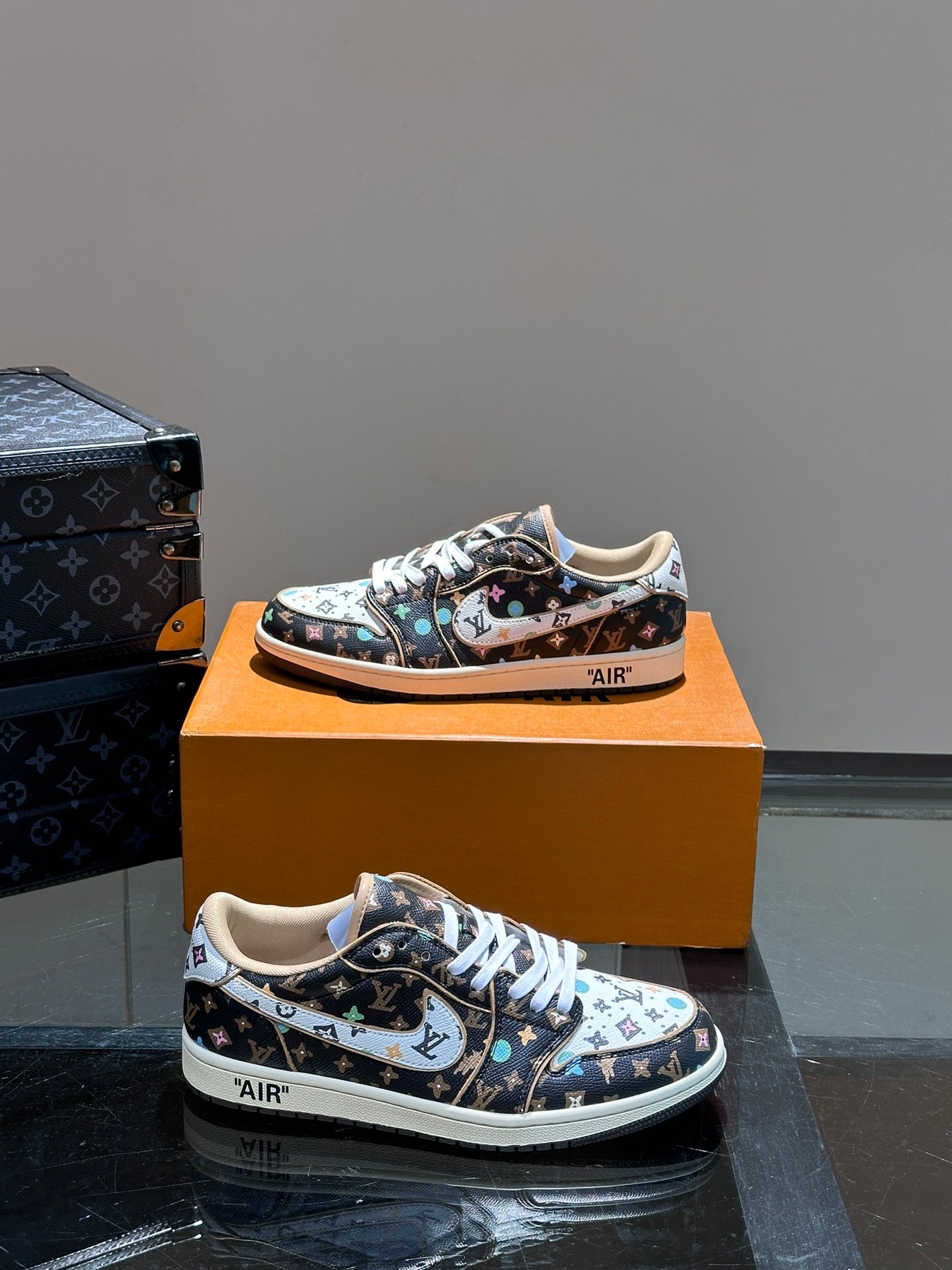 LV x Nike Dunk Low Sneaker