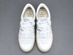 Fend! Match Sneakers FF Jacquard White & Black Suede Fabric Low Tops