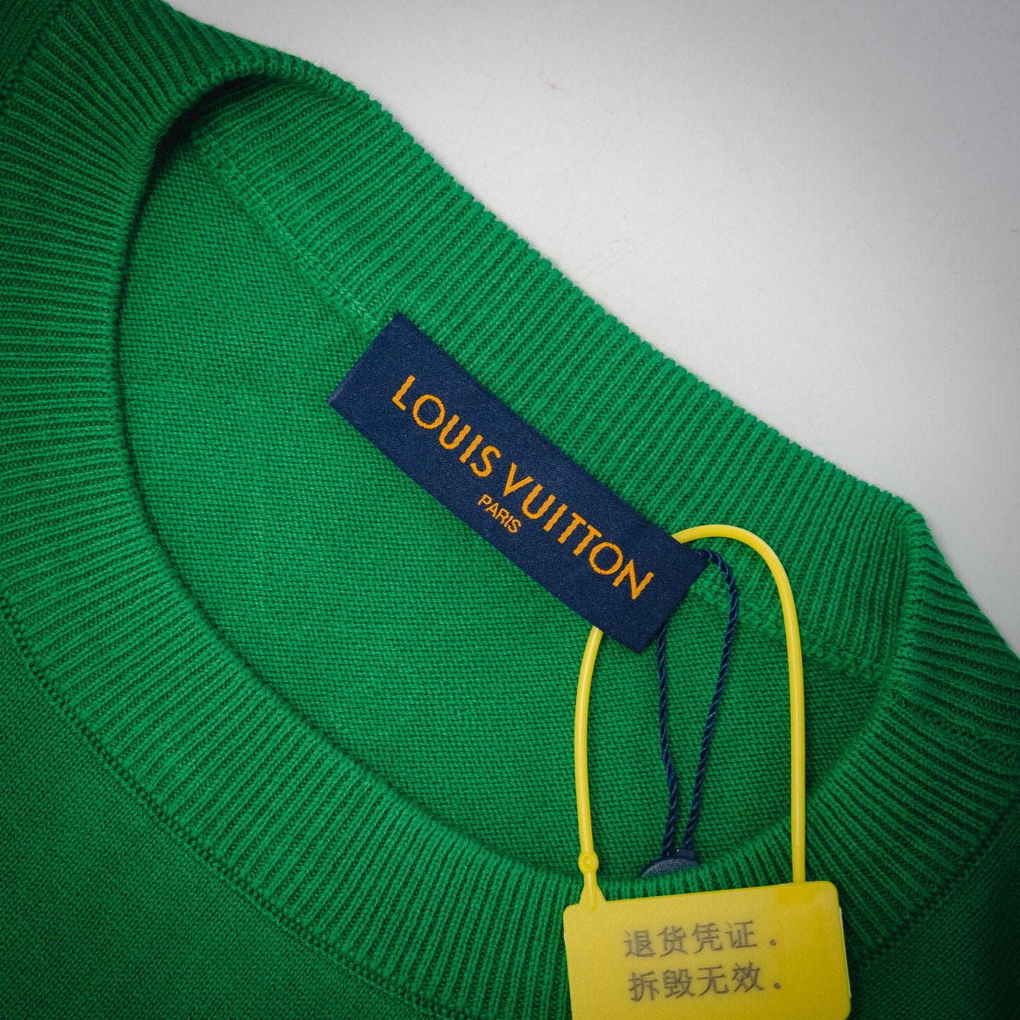 LV Short-Sleeved Signature Crewneck