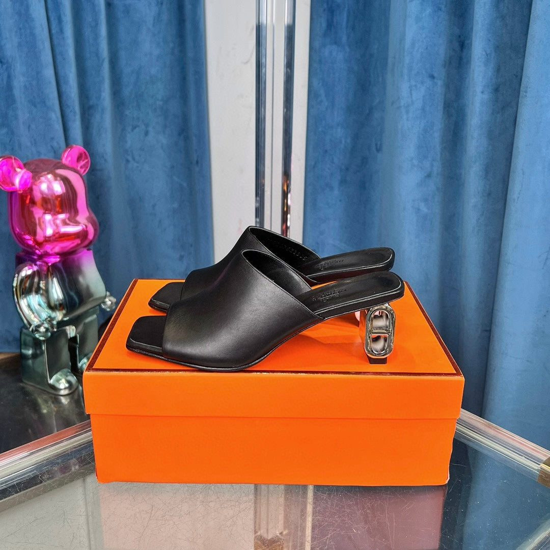 Hermès Lconique 60 Sandal Heel