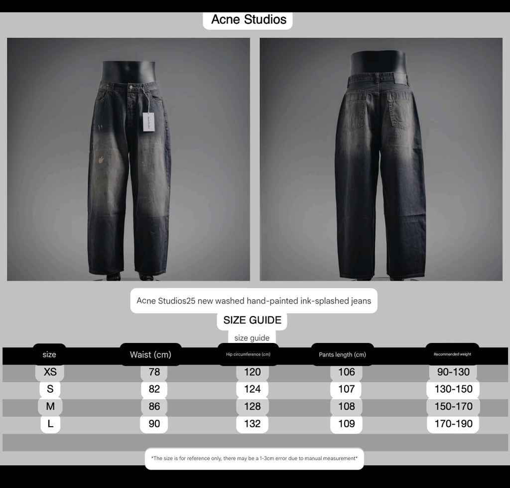 Acne Studi! Loose fit jeans 2023